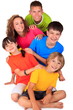 Photo: Group of happy children Group of happy children
