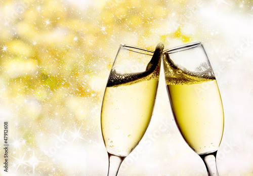 Photo: Champagne glasses Champagne glasses