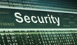 Security concept. Technology background