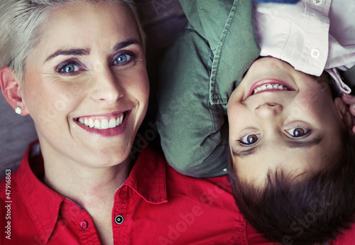 Photo: Family having fantastic spare time Family having fantastic spare time
