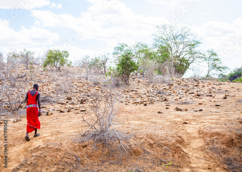 Photo: Masai in savanna Masai in savanna