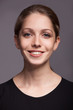 Beautiful young smiling woman