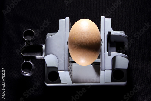 Photo: Egg on Vise Egg on Vise