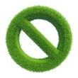 Green grass symbol no