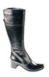 Black high boot