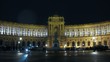 Imperial Palace and historic museum Hofburg stands