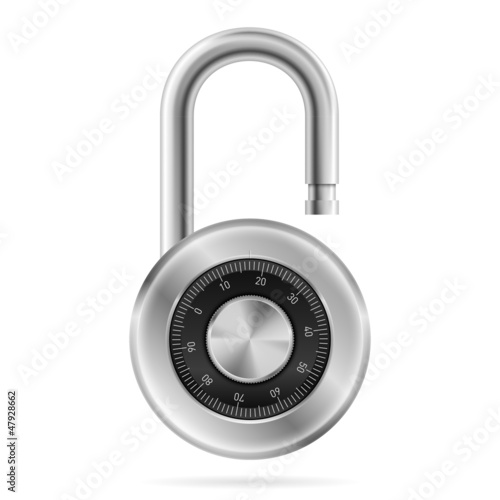 Vector: Padlock vector icon Padlock vector icon