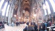 Mass is spent to churches Stephansdom