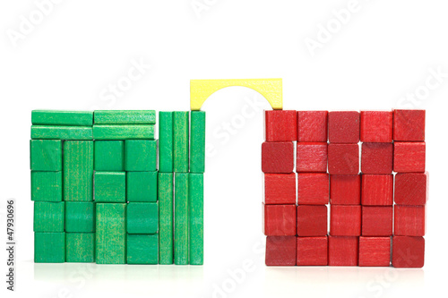 Photo: cubes de construction cubes de construction