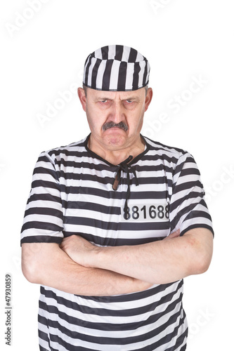 Photo: angry prisoner angry prisoner