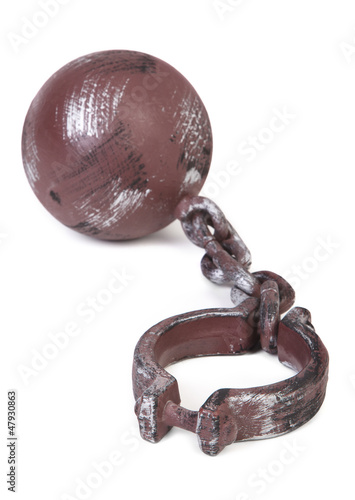 Photo: ball and chain ball and chain