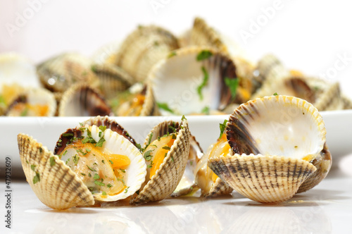 Photo: Aperitivo de berberechos. Aperitivo de berberechos.