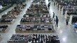 Video: Buyers walk in clothing store and select purchases Buyers walk in clothing store and select purchases