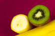 Foto: Banane und Kiwi Banane und Kiwi