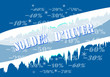 Fond soldes d'hiver glace - Soldes