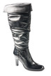 Black high boot