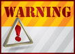 Vector: Warning sign Warning sign