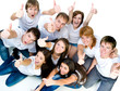 young people smiling