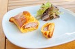 Foto: Pâté lorrain et salade Pâté lorrain et salade