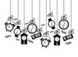 clock icons