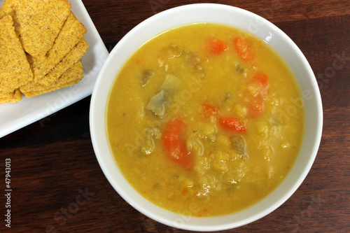 Photo: Vegetarian Yellow Split Pea Soup Vegetarian Yellow Split Pea Soup