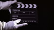 Video: Clapperboard, clapper, take 1 Clapperboard, clapper, take 1