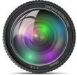 Retro vintage lens