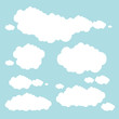 soft blue clouds