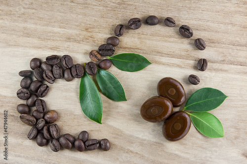 Photo: Caramelos de café. Caramelos de café.
