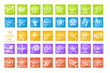 Illustration: 39 Glossy app icons set 39 Glossy app icons set
