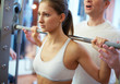 Girl in gym