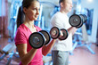 Training with dumbbells