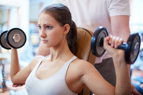 Photo: Exercising Exercising