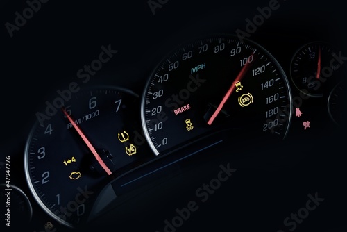 Photo: Car Instruments Dash Car Instruments Dash