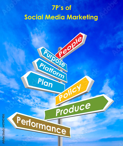 Illustration: success of social media success of social media