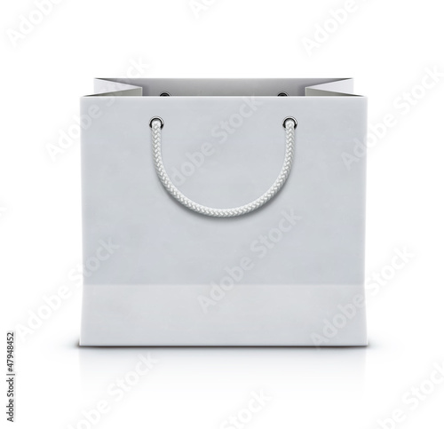 Illustration: Paper shopping bag Paper shopping bag