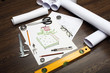 Tools and papers on the table