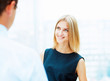 Two young business collegues.