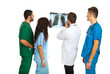Radiologists with lungs xray
