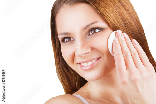 Photo: Make-up removal Make-up removal