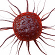 cancer - macro - 3D render - Isolated