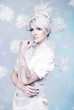 Beautiful snow queen.