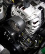 Foto: Car alternator close-up Car alternator close-up