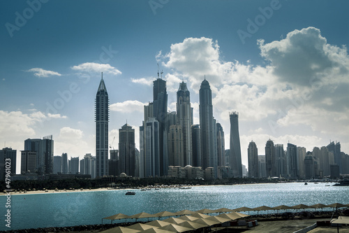 Photo: high luxury blue building skyscraper high luxury blue building skyscraper