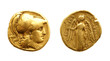 Ancient gold coin