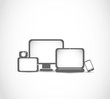 electronic devices new technology concept