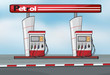 Petrol station