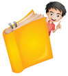 A boy and a book