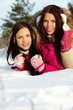 Girls in winter