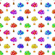 Balloons bunches, seamless
